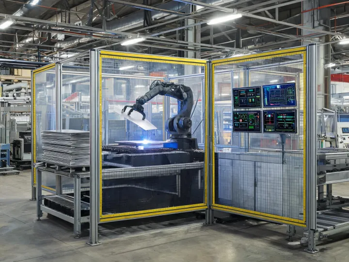 Laser automation cell