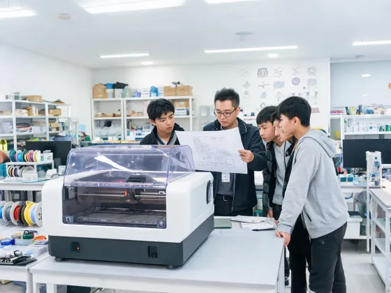 Education maker laser lab