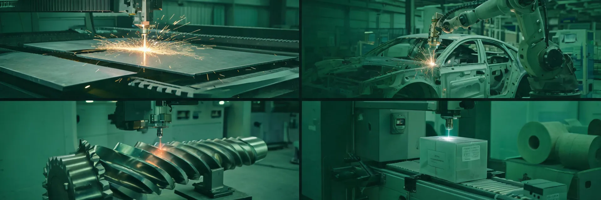 Industrial laser applications background