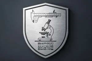Inspection metrology badge